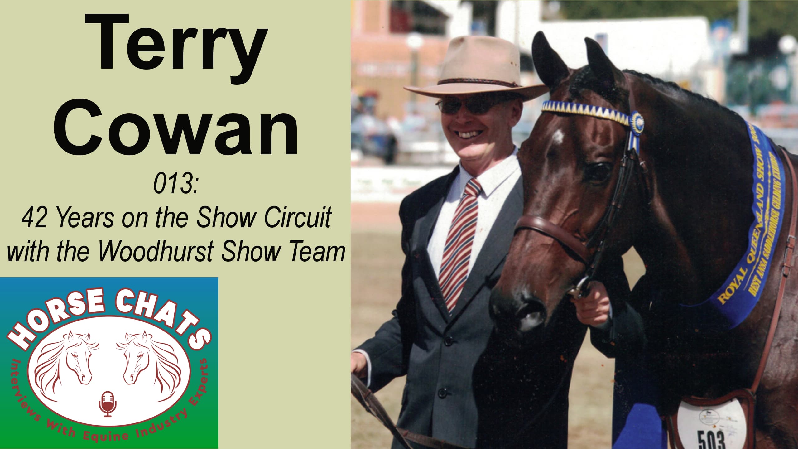 0013: Terry Cowan - 42 Years on the Show Circuit on the Woodhurst Show Team cover art