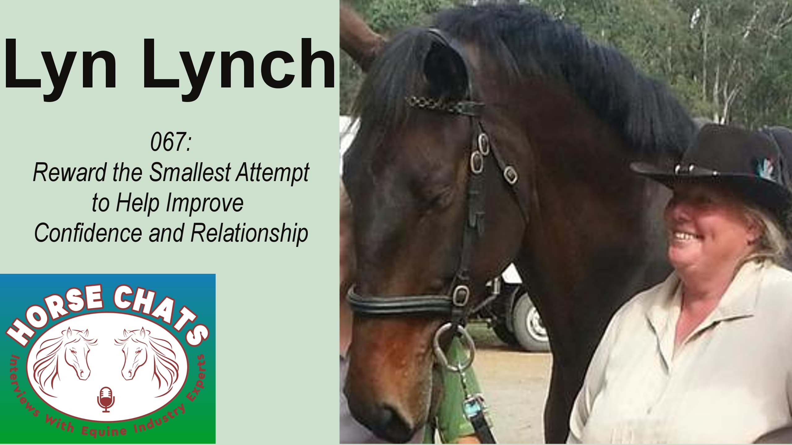 0067: Lynette (Lyn) Lynch - Reward the Smallest Attempt to Help Improve Confidence and Relationship cover art