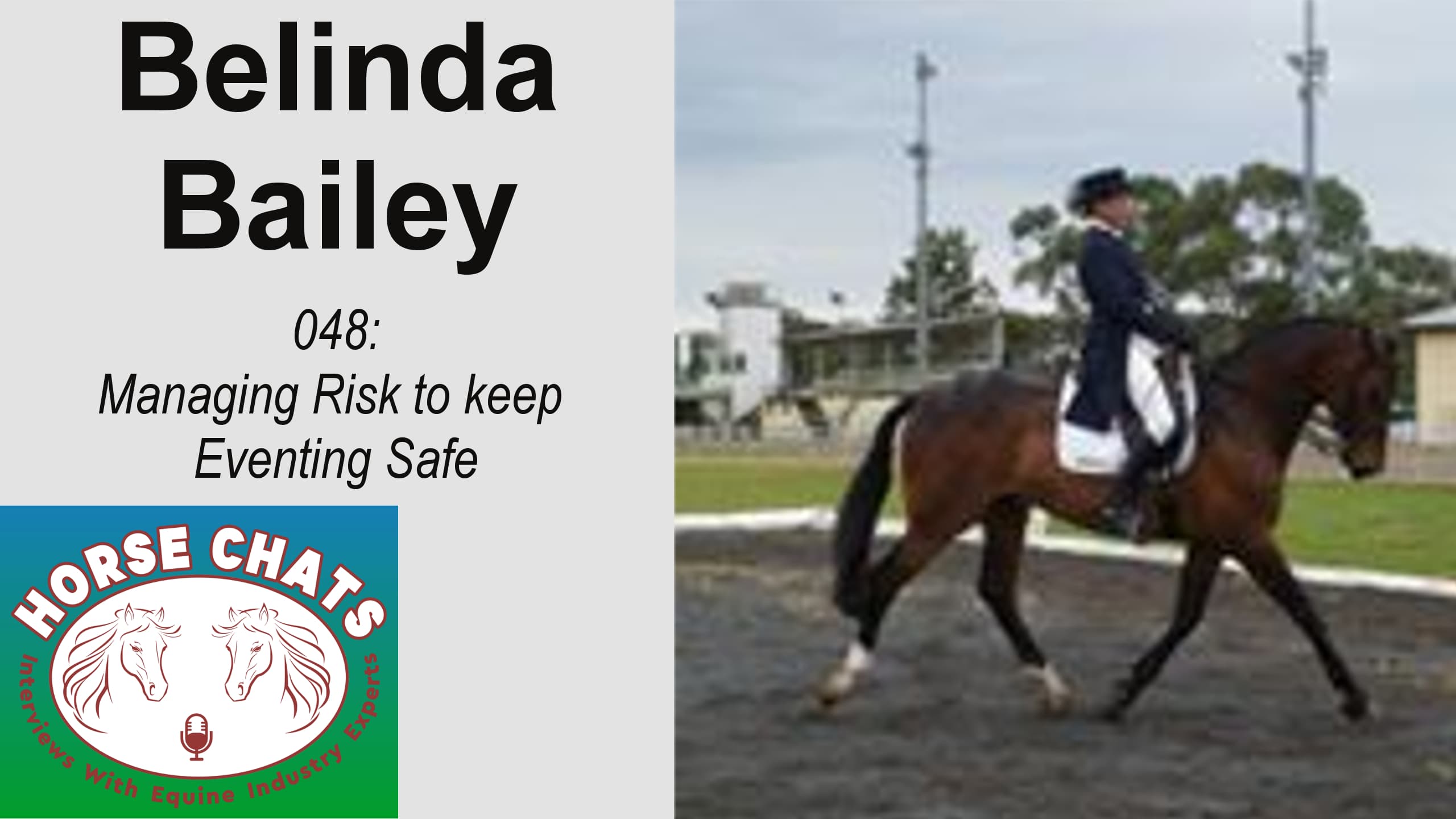 0048: Belinda Bailey - Managing Risk to Keep Eventing Safe cover art