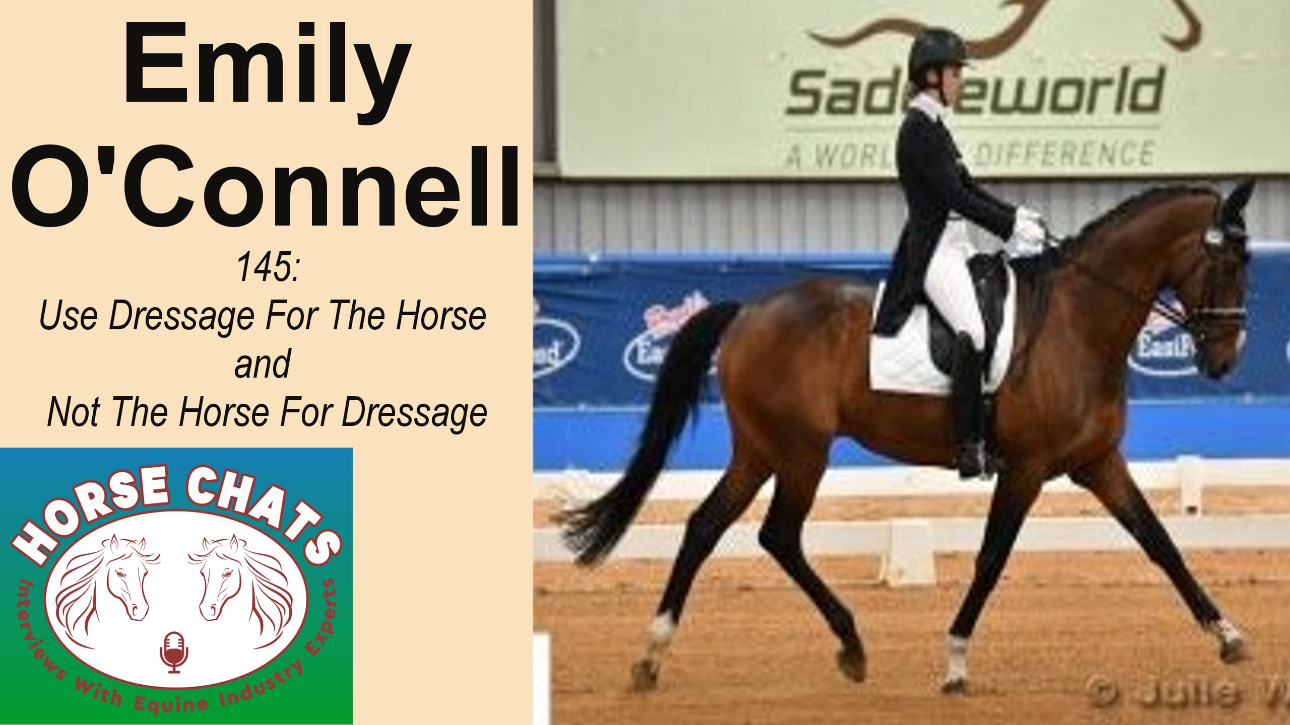 0145: Emily O'Connell - Use Dressage For The Horse and Not The Horse For Dressage cover art