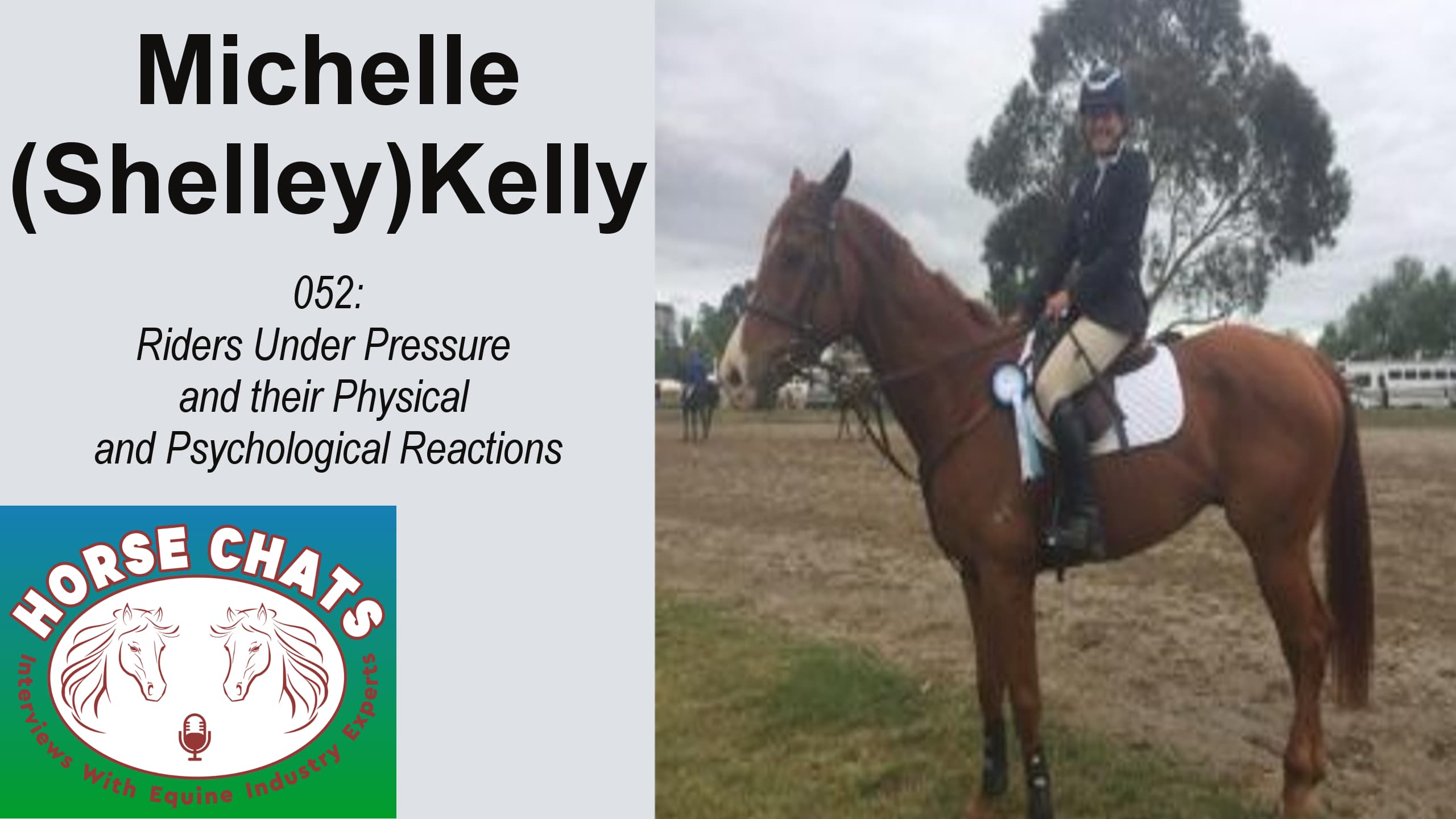 0052: Michelle Kelly - Riders Under Pressure and their Physical and Psychological Reactions cover art
