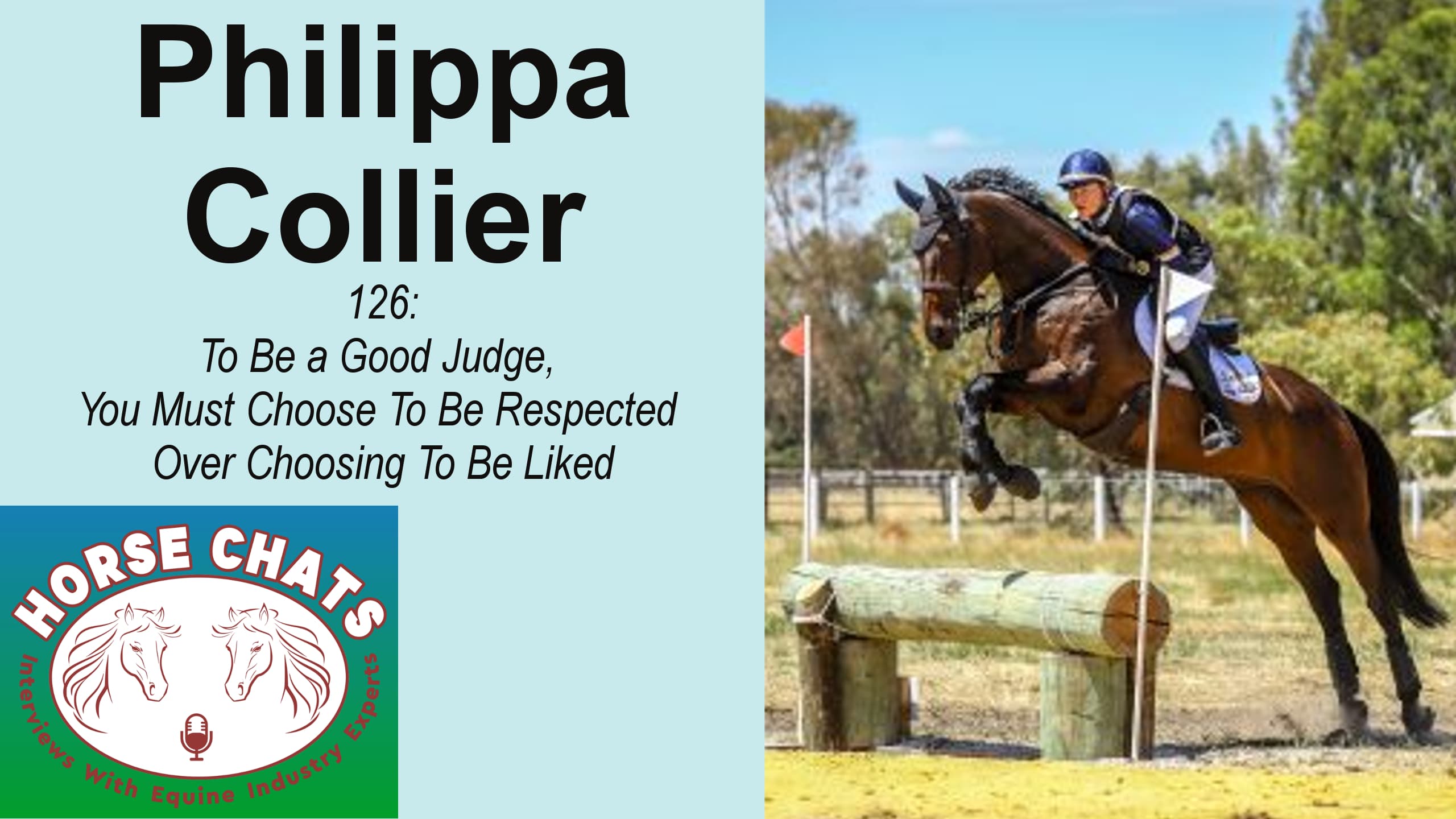 0126: Philippa Collier - To Be a Good Judge, You Must Choose To Be Respected Over Choosing To Be Liked cover art
